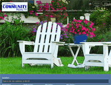 Tablet Screenshot of communityrealty.net